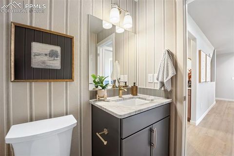 Tiny photo for 8327 Robert Allison Circle, Colorado Springs, CO 80908 (MLS # 6669888)