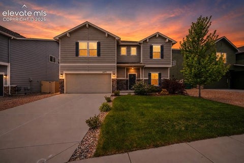 Photo of 8675 Vanderwood Road, Colorado Springs, CO 80908 (MLS # 3008867)