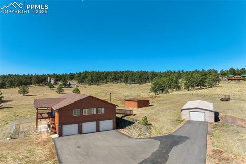 Tiny photo for 115 White Tail Lane, Florissant, CO 80816 (MLS # 2791534)