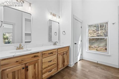 Tiny photo for 1015 Locklin Way, Woodland Park, CO 80863 (MLS # 1666266)