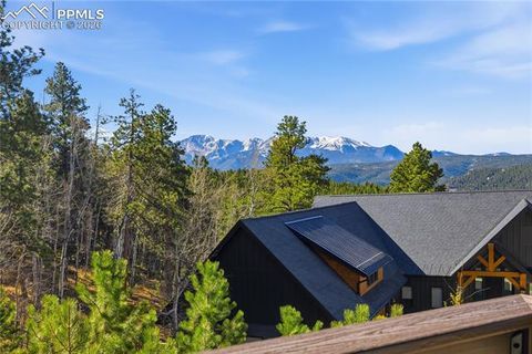 Tiny photo for 1015 Locklin Way, Woodland Park, CO 80863 (MLS # 1666266)