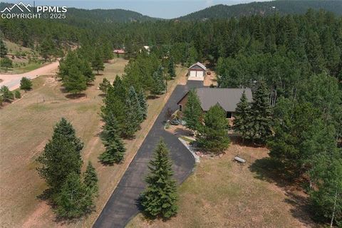 Tiny photo for 111 E Lovell Gulch Road, Woodland Park, CO 80863 (MLS # 2602481)