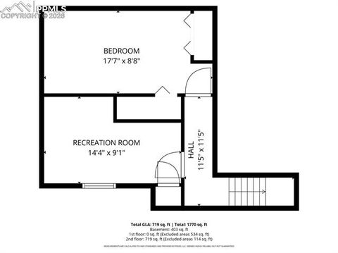Tiny photo for 1014 N Cedar Street, Colorado Springs, CO 80903 (MLS # 5871267)