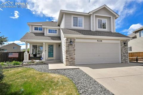 Photo of 5226 Stone Fence Drive, Colorado Springs, CO 80922 (MLS # 7441411)