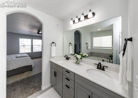 Tiny photo for 4624 Halite Way, Colorado Springs, CO 80938 (MLS # 2481624)