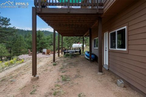 Tiny photo for 125 S Derail Lane, Lake George, CO 80827 (MLS # 4931650)