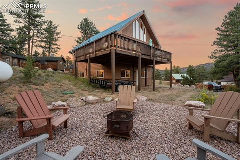 Tiny photo for 125 S Derail Lane, Lake George, CO 80827 (MLS # 4931650)
