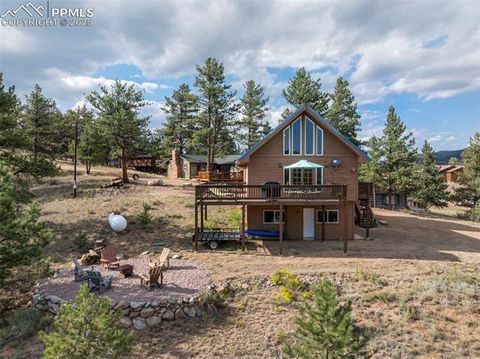Tiny photo for 125 S Derail Lane, Lake George, CO 80827 (MLS # 4931650)