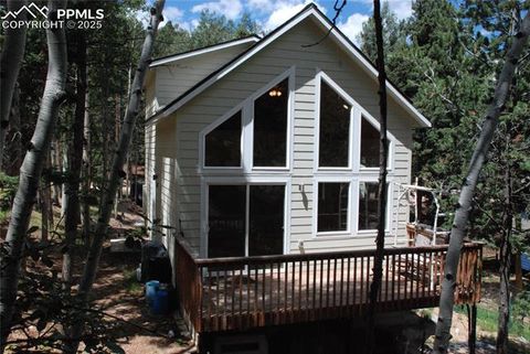 Tiny photo for 509 Wakanda Trail, Woodland Park, CO 80863 (MLS # 2558083)