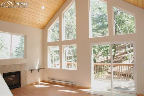 Tiny photo for 509 Wakanda Trail, Woodland Park, CO 80863 (MLS # 2558083)