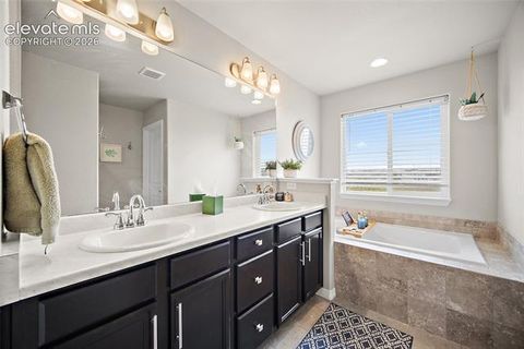Tiny photo for 9835 Rubicon Drive, Colorado Springs, CO 80925 (MLS # 8379074)