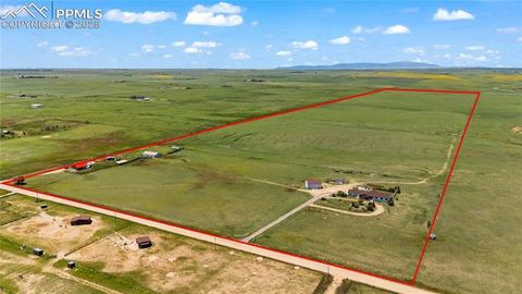 Tiny photo for 9330 Berridge Road, Calhan, CO 80808 (MLS # 7359292)