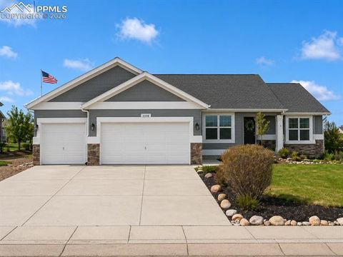 Photo of 10467 Pictured Rocks Drive, Peyton, CO 80831 (MLS # 8229027)