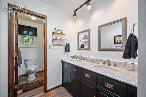 Tiny photo for 400 Sunnywood Lane, Woodland Park, CO 80863 (MLS # 6597548)