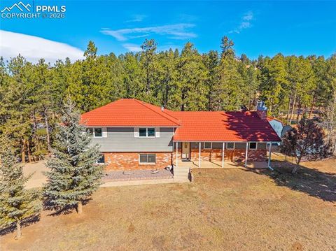 Tiny photo for 400 Sunnywood Lane, Woodland Park, CO 80863 (MLS # 6597548)