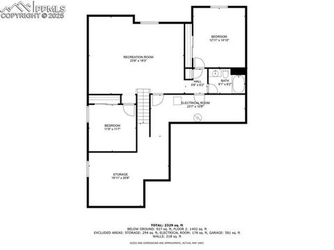 Tiny photo for 960 Fire Rock Place, Colorado Springs, CO 80921 (MLS # 9797951)