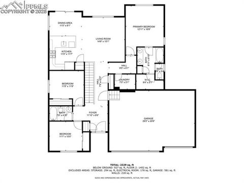 Tiny photo for 960 Fire Rock Place, Colorado Springs, CO 80921 (MLS # 9797951)