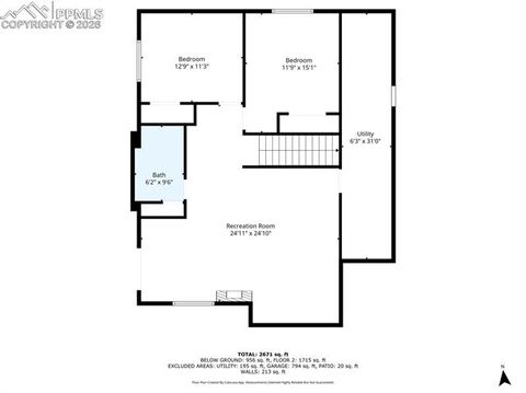 Tiny photo for 135 Cirrus Court, Woodland Park, CO 80863 (MLS # 2538120)
