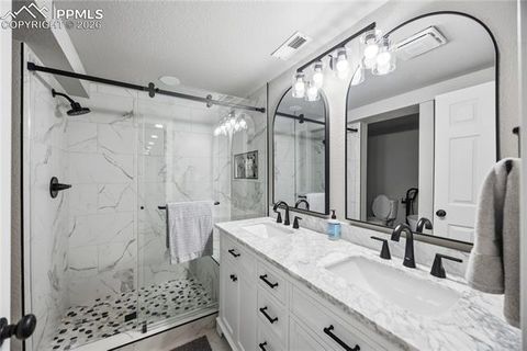 Tiny photo for 9535 Hardin Road, Colorado Springs, CO 80908 (MLS # 3777635)