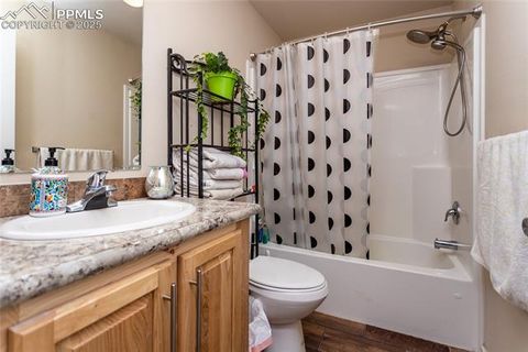 Tiny photo for 4216 Gray Fox Heights, Colorado Springs, CO 80922 (MLS # 8035669)