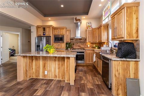 Tiny photo for 4216 Gray Fox Heights, Colorado Springs, CO 80922 (MLS # 8035669)