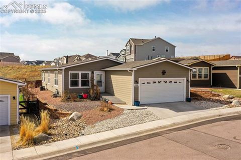 Tiny photo for 4216 Gray Fox Heights, Colorado Springs, CO 80922 (MLS # 8035669)