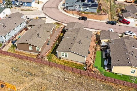 Tiny photo for 4216 Gray Fox Heights, Colorado Springs, CO 80922 (MLS # 8035669)