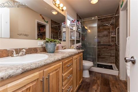 Tiny photo for 4216 Gray Fox Heights, Colorado Springs, CO 80922 (MLS # 8035669)