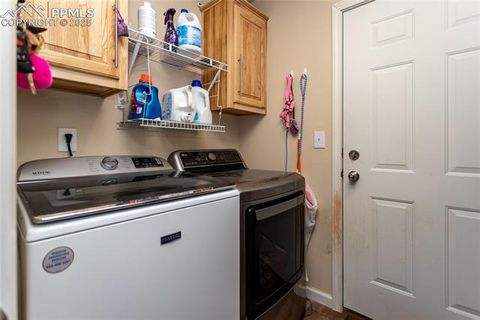 Tiny photo for 4216 Gray Fox Heights, Colorado Springs, CO 80922 (MLS # 8035669)