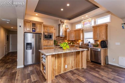 Tiny photo for 4216 Gray Fox Heights, Colorado Springs, CO 80922 (MLS # 8035669)