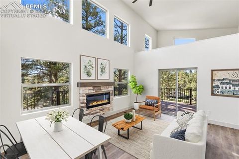 Tiny photo for 240 N Mountain Estates Road, Florissant, CO 80816 (MLS # 2707848)
