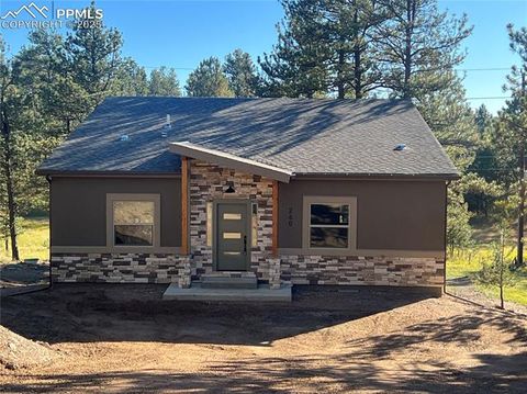 Photo of 240 N Mountain Estates Road, Florissant, CO 80816 (MLS # 2707848)