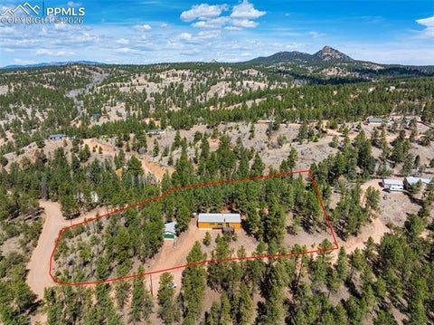 Tiny photo for 1299 Pikes Peak Drive, Florissant, CO 80816 (MLS # 9528618)