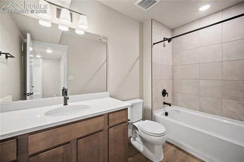 Tiny photo for 5391 Sidewinder Drive, Colorado Springs, CO 80925 (MLS # 8442011)