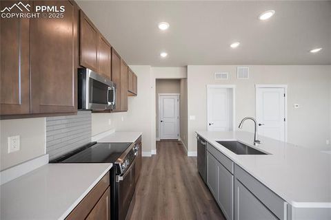 Tiny photo for 5391 Sidewinder Drive, Colorado Springs, CO 80925 (MLS # 8442011)