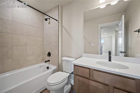 Tiny photo for 5391 Sidewinder Drive, Colorado Springs, CO 80925 (MLS # 8442011)