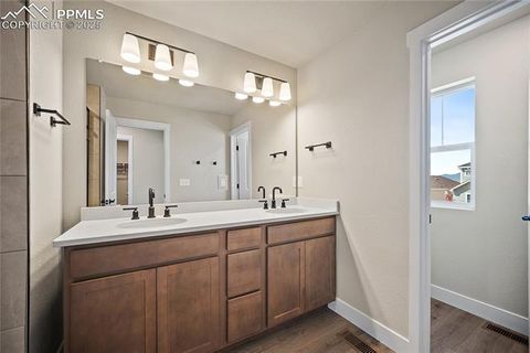 Tiny photo for 5391 Sidewinder Drive, Colorado Springs, CO 80925 (MLS # 8442011)