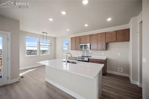 Tiny photo for 5391 Sidewinder Drive, Colorado Springs, CO 80925 (MLS # 8442011)