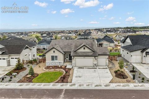 Photo of 9846 Bison Valley Trail, Colorado Springs, CO 80908 (MLS # 8671129)