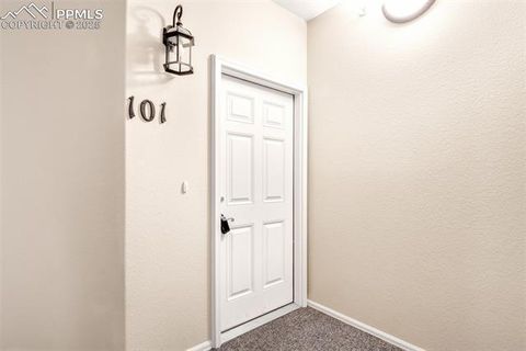 Tiny photo for 3770 Presidio Point #101, Colorado Springs, CO 80920 (MLS # 7276213)