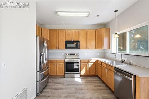 Tiny photo for 4555 Settlement Way, Colorado Springs, CO 80925 (MLS # 8317125)