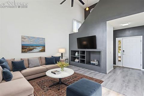 Tiny photo for 4555 Settlement Way, Colorado Springs, CO 80925 (MLS # 8317125)