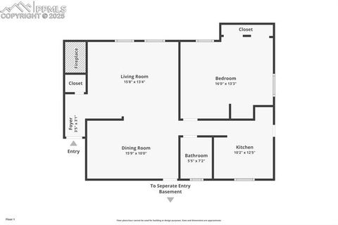 Tiny photo for 1624 Cheyenne Boulevard, Colorado Springs, CO 80906 (MLS # 3694516)