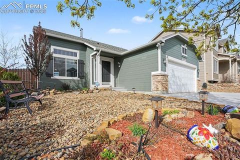 Tiny photo for 9375 Wolf Pack Terrace, Colorado Springs, CO 80920 (MLS # 5270423)