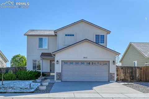 Photo of 7417 Twin Valley Terrace, Colorado Springs, CO 80925 (MLS # 6925250)