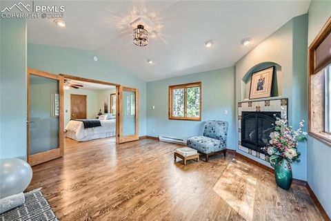 Tiny photo for 2988 Sunnywood Avenue, Woodland Park, CO 80863 (MLS # 6460115)