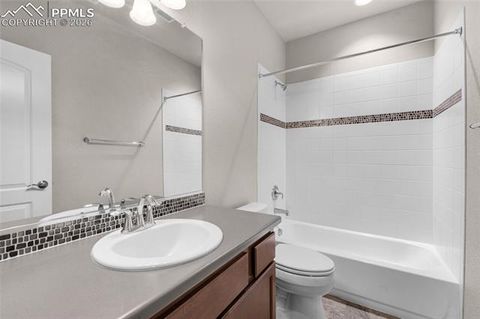 Tiny photo for 9189 Sunstone Drive, Colorado Springs, CO 80924 (MLS # 8615633)