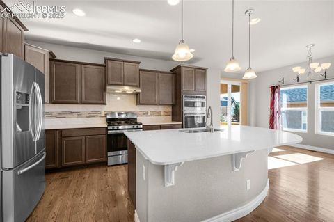 Tiny photo for 9189 Sunstone Drive, Colorado Springs, CO 80924 (MLS # 8615633)