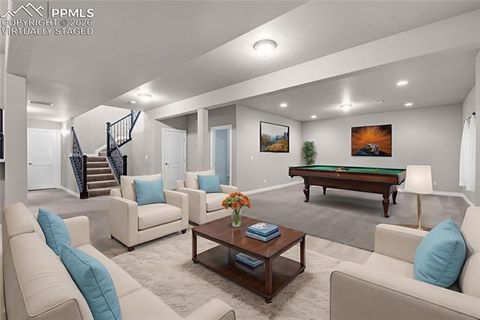 Tiny photo for 9189 Sunstone Drive, Colorado Springs, CO 80924 (MLS # 8615633)