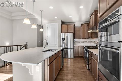 Tiny photo for 9189 Sunstone Drive, Colorado Springs, CO 80924 (MLS # 8615633)